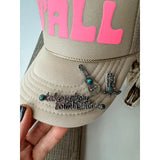 Western Trucker Hat Cap - Magnetic Hat Pin Set