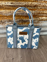 Cow Print Wrangler Tote