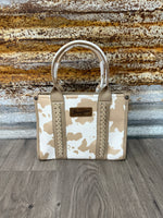 Cow Print Wrangler Tote