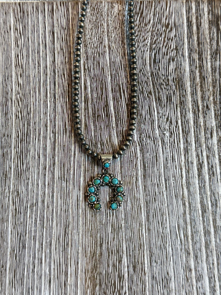 Turquoise Naja Pendant