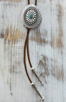 Concho Bolo Necklace