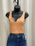 Lizeth Buttoned Tank