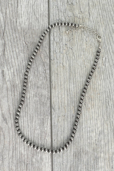 Western Pearl Beaded Necklace