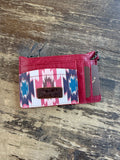 Wrangler Aztec Key Chain Wristlet Wallet