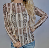 Serape Aztec Mesh