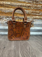 TR Floral Tooled Collection Crossbody