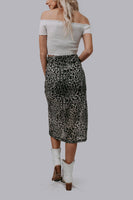 Leopard High Waisted Skirt