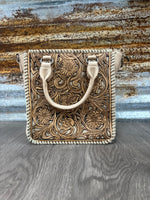 TR Floral Tooled Collection Crossbody