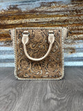 TR Floral Tooled Collection Crossbody