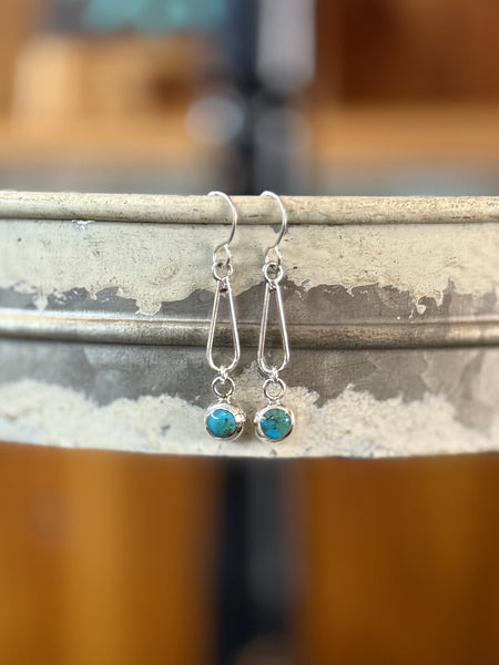 Turquoise Teardrop Earring