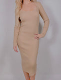 Scallop Rib Knit Dress