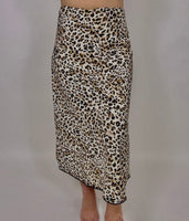 Leopard Midi Skirt
