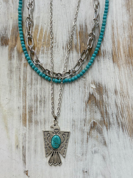 Thunderbird Turquoise Necklace 1