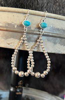 Silver Drop Earring