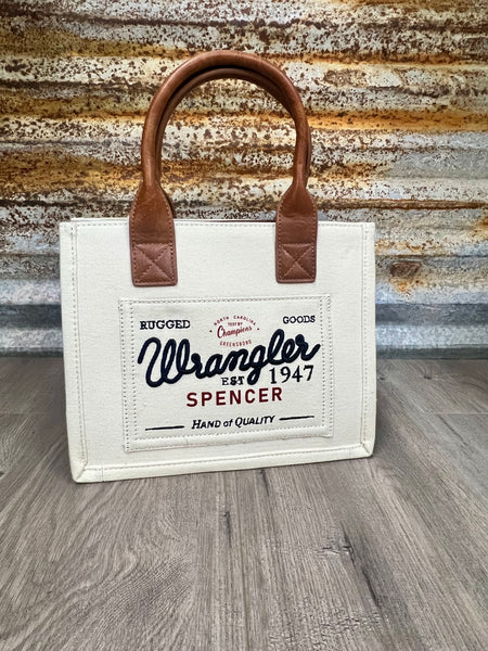 Vintage Wrangler Canvas Tote