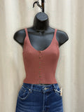 Matilda mock button cami