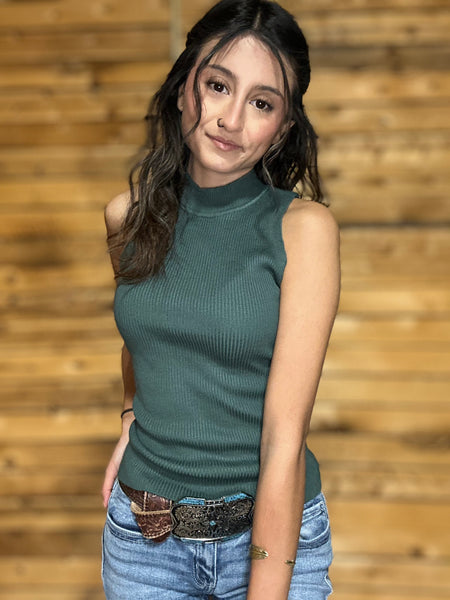 Sleeveless Knit Top