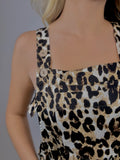Leopard Overall Dress