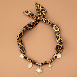Charm Necklace- Leopard w/ Charms
