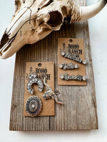 Western Trucker Hat Cap - Magnetic Hat Pin Set