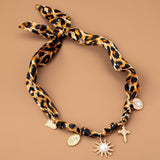 Charm Necklace- Leopard w/ Charms