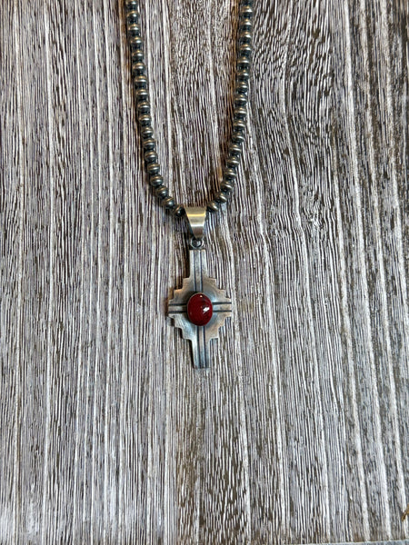 Red Jasper Azteca Pendant