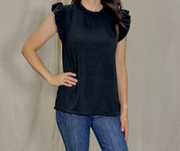 Alissa Black Blouse