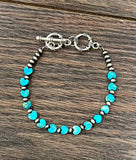 Handmade 6mm Heart Gemstone Adjustable Bracelet