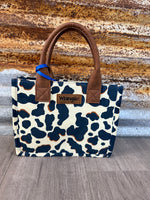 Wrangler Cow Print Concealed Carry Tote/Crossbody