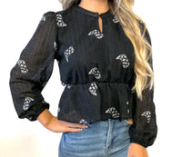 Boot Scootin' Crochet Blouse