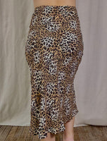 Cheetah Midi Skirt