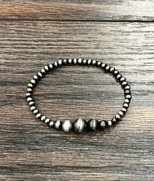 Navajo Bead Stretch Bracelet