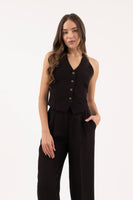 Halter V Neck Vest