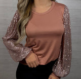 Brianna Sparkle Blouse