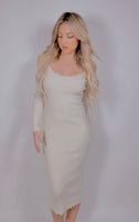Scallop Rib Knit Dress
