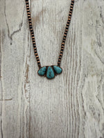 Western Stone Pendant Choker
