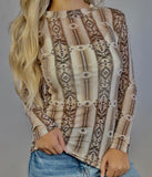 Serape Aztec Mesh