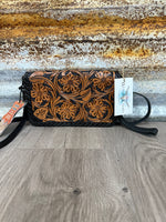 The Double Zipper Small Crossbody Purse