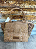 Wrangler Embroidered Trapezoid Tote
