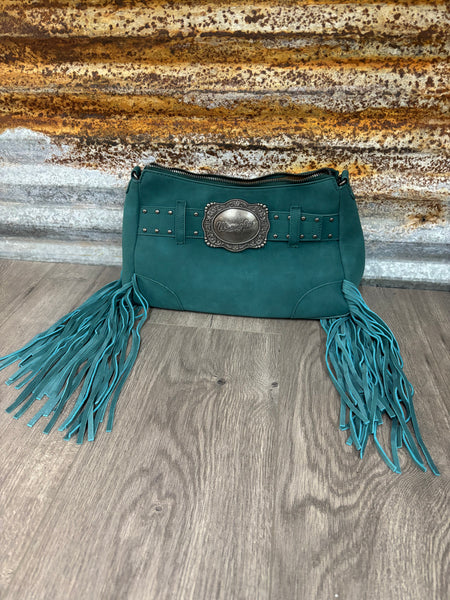 Wrangler Finge Buckle Hobo Bag