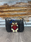 Wrangler Tooled Aztec Pattern Crossbody