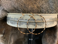 Twisted Hoop Earring