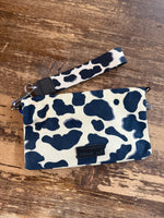 Wrangler Cow Print  Wallet/Wristlet