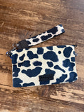 Wrangler Cow Print  Wallet/Wristlet