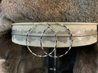 Twisted Hoop Earring