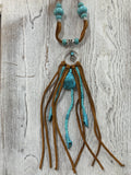 Beaded Leather Necklace