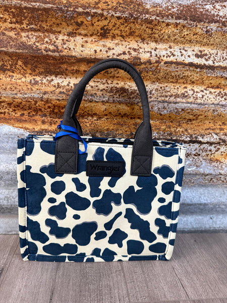 Wrangler Cow Print Concealed Carry Tote/Crossbody
