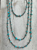 Navajo Bead, Turquoise Necklace