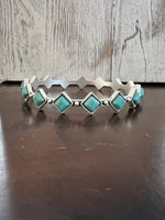 Diamond Turquoise Bracelet