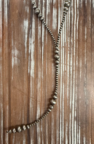 Navajo Bead Tassel Necklace